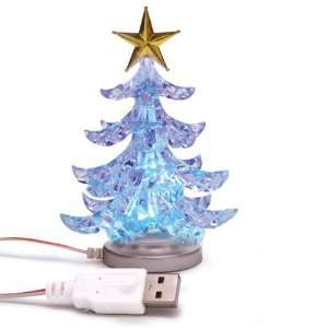   USB Christmas Tree Desk Mini Decor Light For Xmas