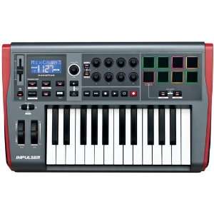   Novation IMPULSE 25 USB/MIDI Controller 25 Keys Musical Instruments