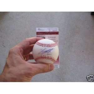  Ryan Theriot Signed Ball   Jsa coa   Autographed Baseballs 
