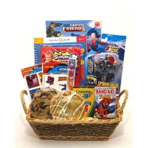  Kids Superhero Gift Basket Toys & Games