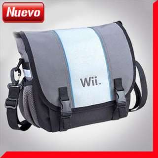 New Grey Travel Messenge Carry Bag Case For Wii  