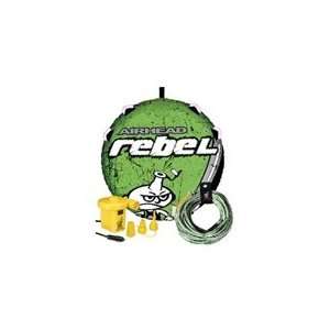  AirHead Rebel Kit with Pump and Rope   AHRE12 Sports 
