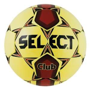 Select Club Soccer Balls   Yellow W/Red YELLOW W/RED 5 