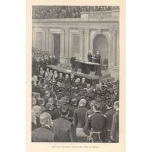  1897 Inauguration President McKinley Garrett Hobart 