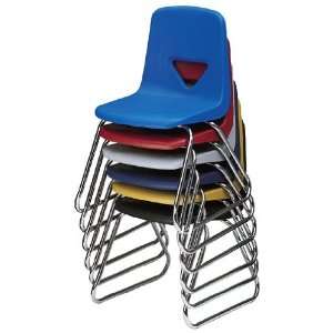   Sled Base Stack Chair with Chrome Frame (15 1/2)