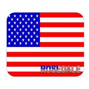  US Flag   Rosedale, Maryland (MD) Mouse Pad Everything 