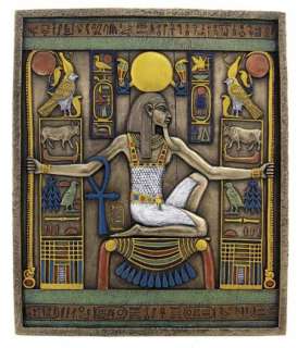 Ancient Egyptian GOD OF ETERNITY Infinity & Long Life 3D Wall Plaque 