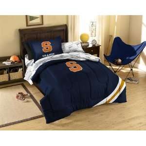  Syracuse Orange SU NCAA Twin Bed In A Bag Comforter Set 