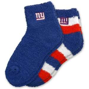   Giants Womens Slipper Socks  2 Pack   New York Giants Medium Sports