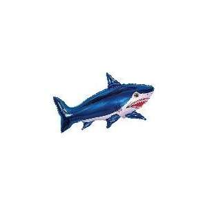  30 Shark Blue   Mylar Balloon Foil Health & Personal 