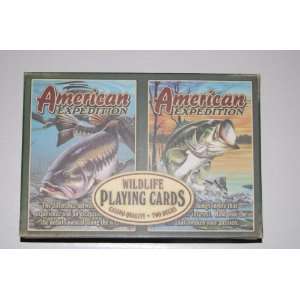  American Expedition Dual Deck Playing Cards Largemouth 