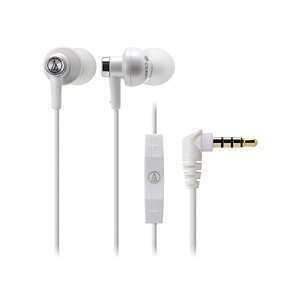 ATH CK400iWH iPod/iPhone 3 Button Headset Electronics