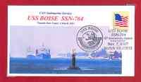 USS BOISE SSN 764 Navy Attack Submarine Suez CanalPhoto  