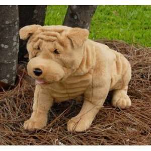  Shar Pei 15in Animal Puppet Toys & Games