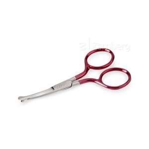  Curved Baby Nail Scissors with Blue Handles, Germany 