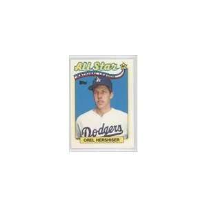  1989 Topps Tiffany #394   Orel Hershiser AS Sports Collectibles