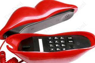 Unique Red Sexy Lips Telephone Phone FTP 5439  