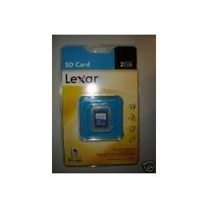  Lexar SD Card 2 GB