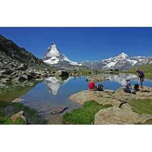  Wanderparadiese Unterm Matterhorn   Peel and Stick Wall 