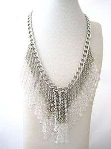 NEW AUTH LEE ANGEL Naomi Bead and Chain Tribal Necklace (LA3100 