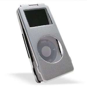 ezGear ezArmor nano   Silver Metal Case for Apple iPod 