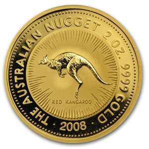  2008 2 oz Australian Gold Nugget Beauty