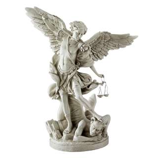 Archangel Saint Michael Sculpture Who Is Like God? Angel Statue  