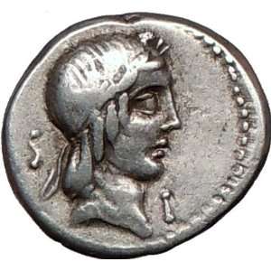 Roman Republic Circus Maximus Games Apollo & Horse 90BC Ancient Silver 