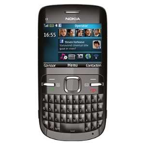  Nokia C3 00 Unlocked Cell Phone with QWERTY, Dedicated E 