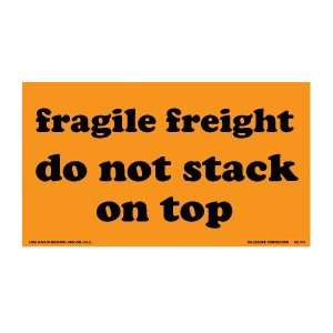  Fragile Freight labels, 4 x 7, scl 901, 500 per roll 