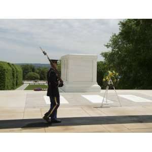 Guard at the Tomb of the Unknown Soldier, Arlington National Cemetery 