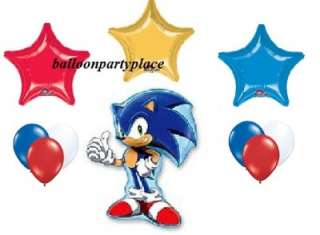   mylar balloons sega video game birthday party supplies RED BLUE  