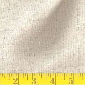  58 Wide BouclÃ© Plaid Ivory Sparkle Fabric By The Yard 