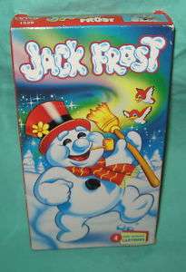 Jack Frost 4 Fully Animated Christmas Cartoons VHS 1992  