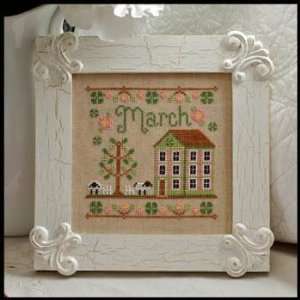  Cottage of the Month March   Cross Stitch Pattern Arts 