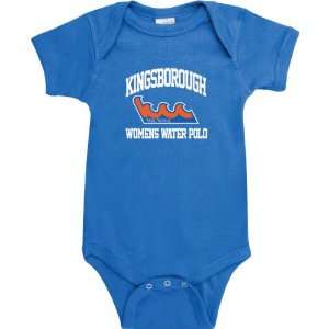 Kingsborough Community College Wave Royal Blue Womens Water Polo Arch 