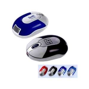   Wireless rechargeable optical mouse with unique pop out RF sensor