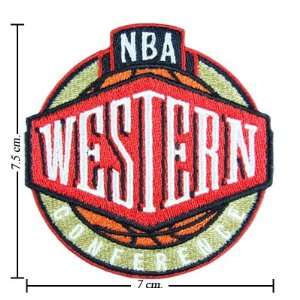  Western Conference Logo Embroidered Iron on Patches Free 