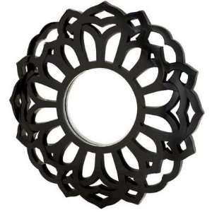  Hornsby Black Lacquer Mirror 40x40