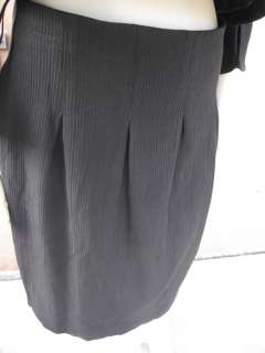 Super Sale ANNE KLEIN Suit skirt & Blazer BLack 12 Chic Work  