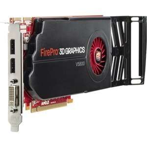   ATI FIREPRO V5800 PCIE 1GB GDDR5 2DP DL DVI V CARD. 2560 x 1600