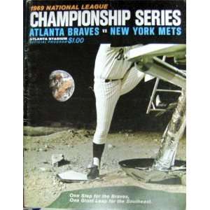 com 1969 National League Championship Series Program Original Atlanta 
