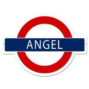    Angel Underground Vintage Metal Sign London