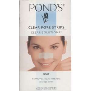  Ponds Clear Solutions Clear Pore Nose Strips, 6 strips 