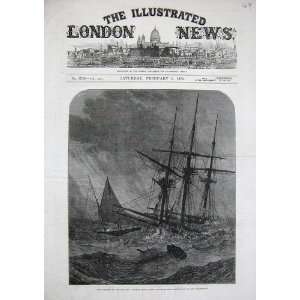   1873 Disaster Channel CutterS Boat Wreck Northfleet