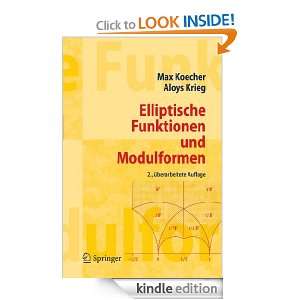 Elliptische Funktionen und Modulformen (Springer Lehrbuch Masterclass 