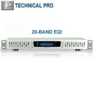   Technical Pro Professional Equalizer W/digital Spectrum Electronics
