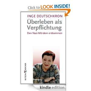  entkommen (German Edition) Inge Deutschkron  Kindle Store