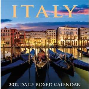  Italy 365 PAGE A DAY Box / Desk Tear off Daily Calendar 