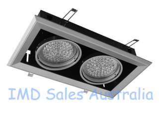 New LED ceiling light   Huge 2 x 7W Modern Look 14W  